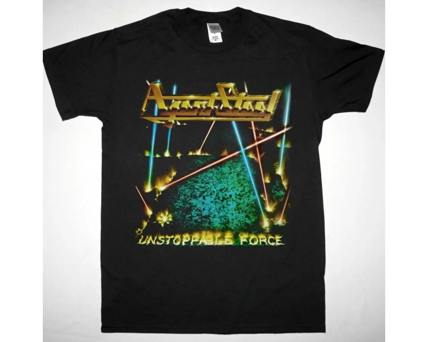 MERCILESS REALM OF THE DARK 1988 NEW BLACK T-SHIRT ÖN BASKILI