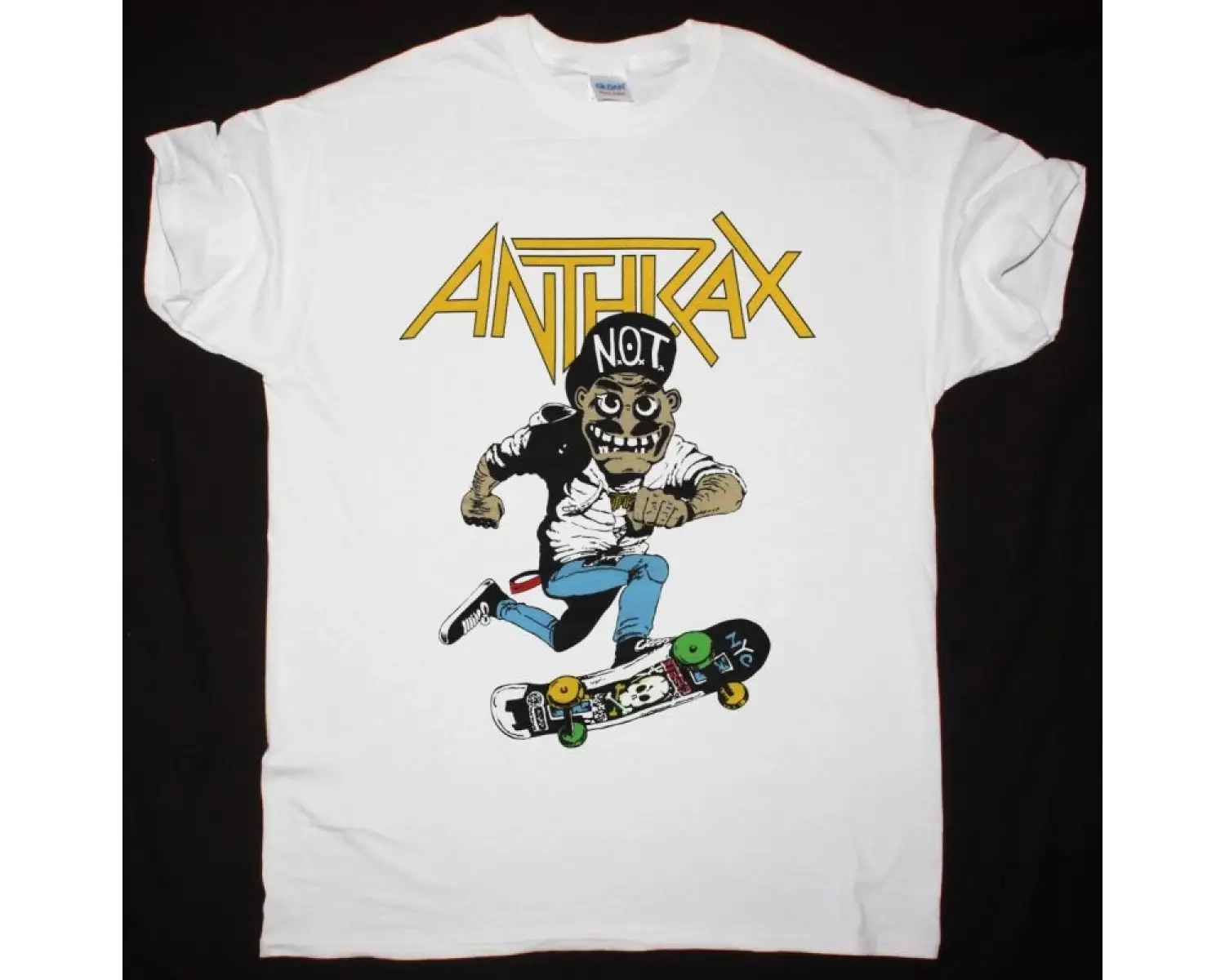 MERCYFUL FATE TOUR 99 NEW BLACK T-SHIRT ÖN VE ARAKA BASKILI
