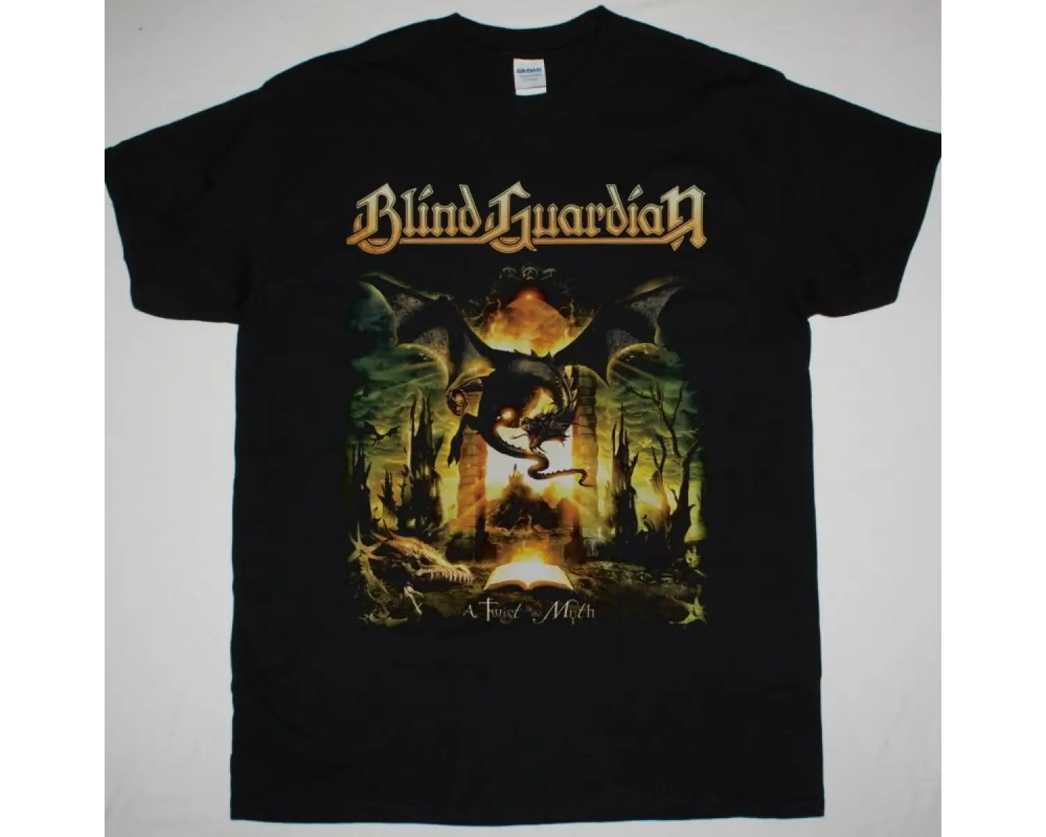 METAL CHURCH FAKE HEALER NEW BLACK T-SHIRT ÖN BASKILI