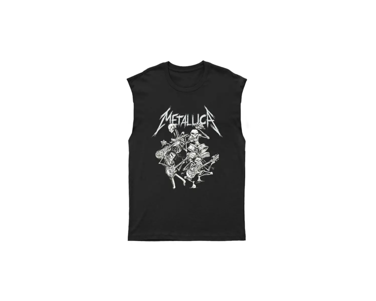 Metallica Kesik Kol Tişört Kolsuz T-shirt Bkt5634