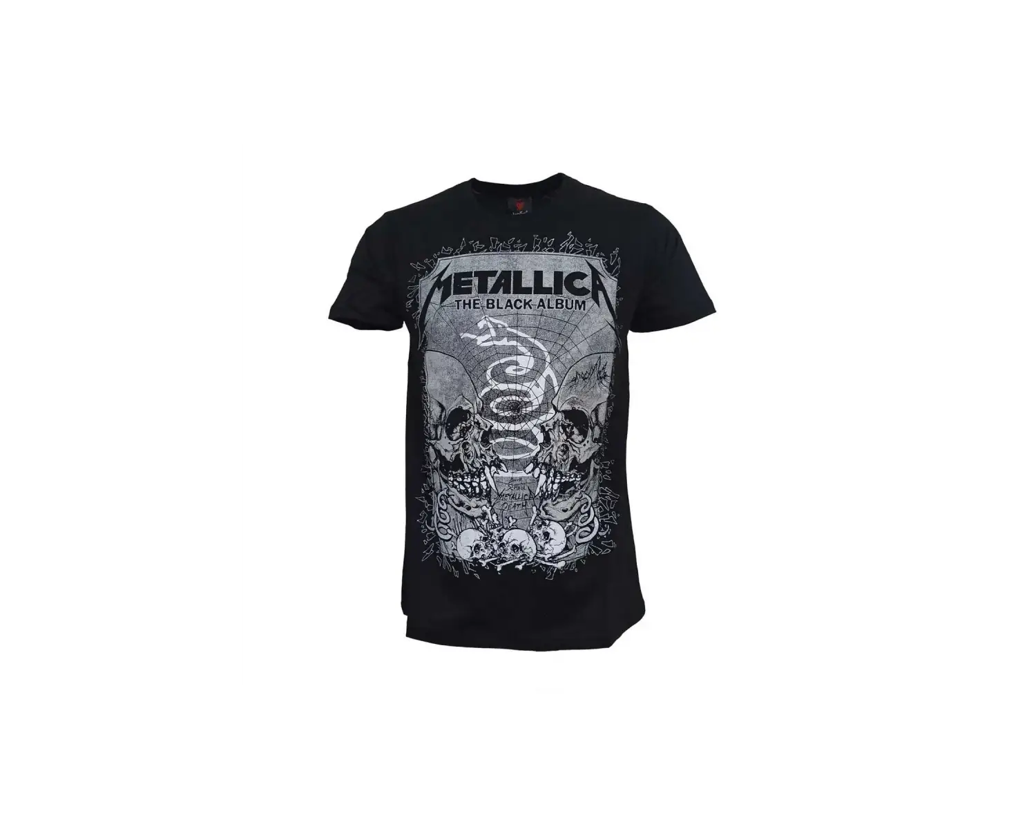 Metallica the Black Album Metal Band Baskılı Penye Tişört