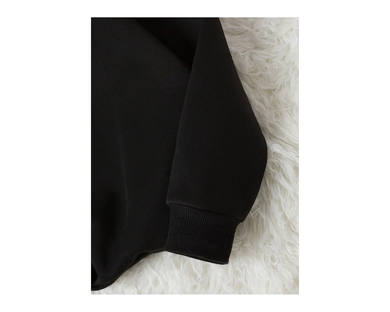 Minimal Bulls Renkli Oversize Bisiklet Yaka Pamuklu Sweatshirt Siyah