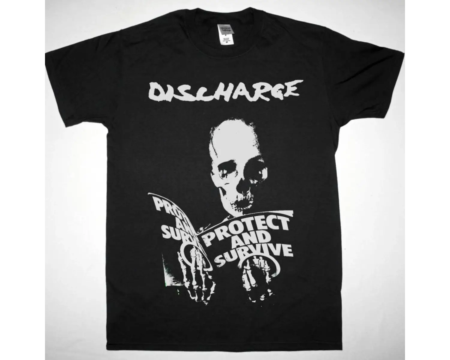 MISFITS BONES NEW BLACK T SHIRT ÖN BASKILI