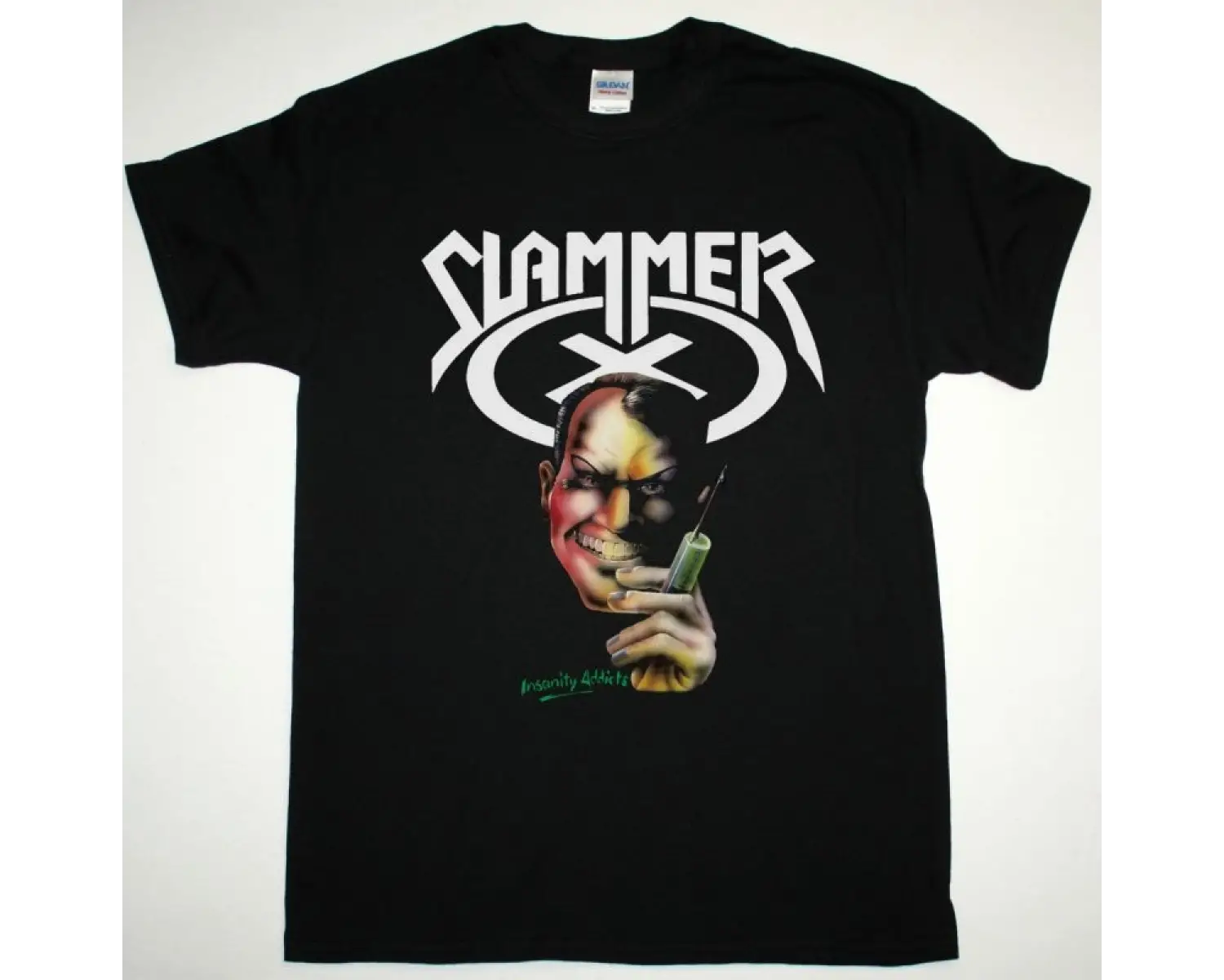 MISFITS FIEND CLUB NEW BLACK T SHIRT ÖN BASKILI
