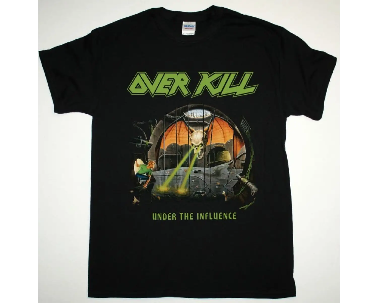 MISFITS LEPRECHAUN NEW BLACK T SHIRT ÖN BASKILI