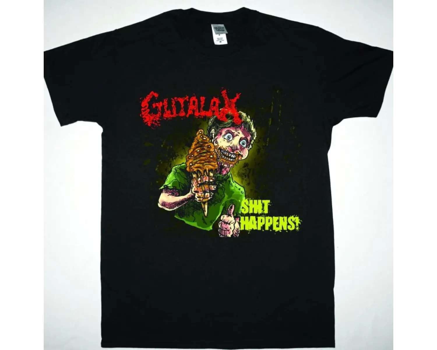 MISFITS SHIRT DEAD ALIVE NEW BLACK T SHIRT ÖN BASKILI