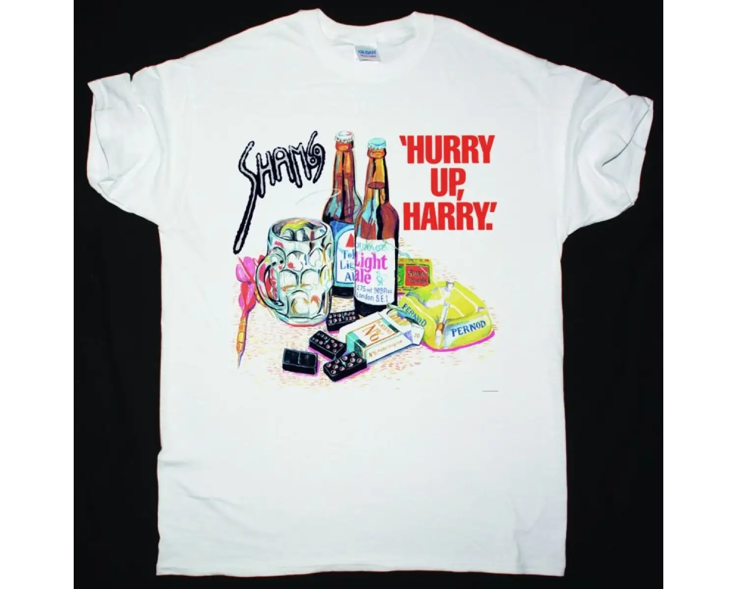 MISFITS THE MISFITS FIEND CLUB NEW WHITE T-SHIRT ÖN BASKILI