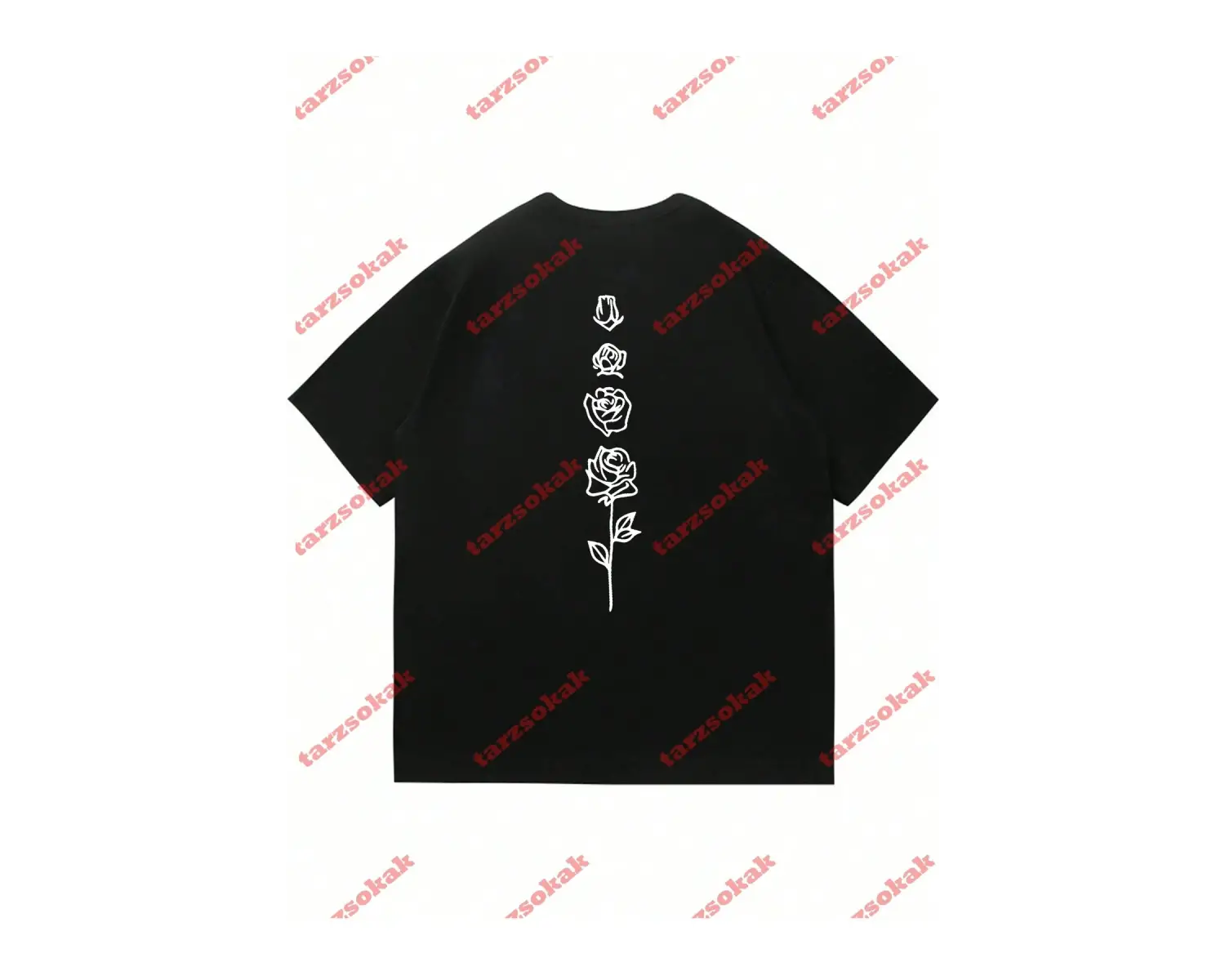 Model 3173 Erkek Yazlık Yuvarlak Yaka Kısa Kollu Günlük Tişört, Yaz