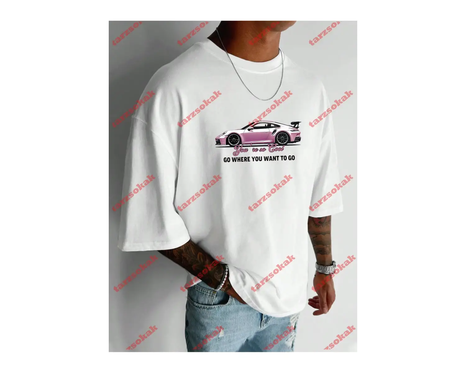 Model 3177 Erkek Yazlık Yuvarlak Yaka Kısa Kollu Günlük Tişört, Yaz