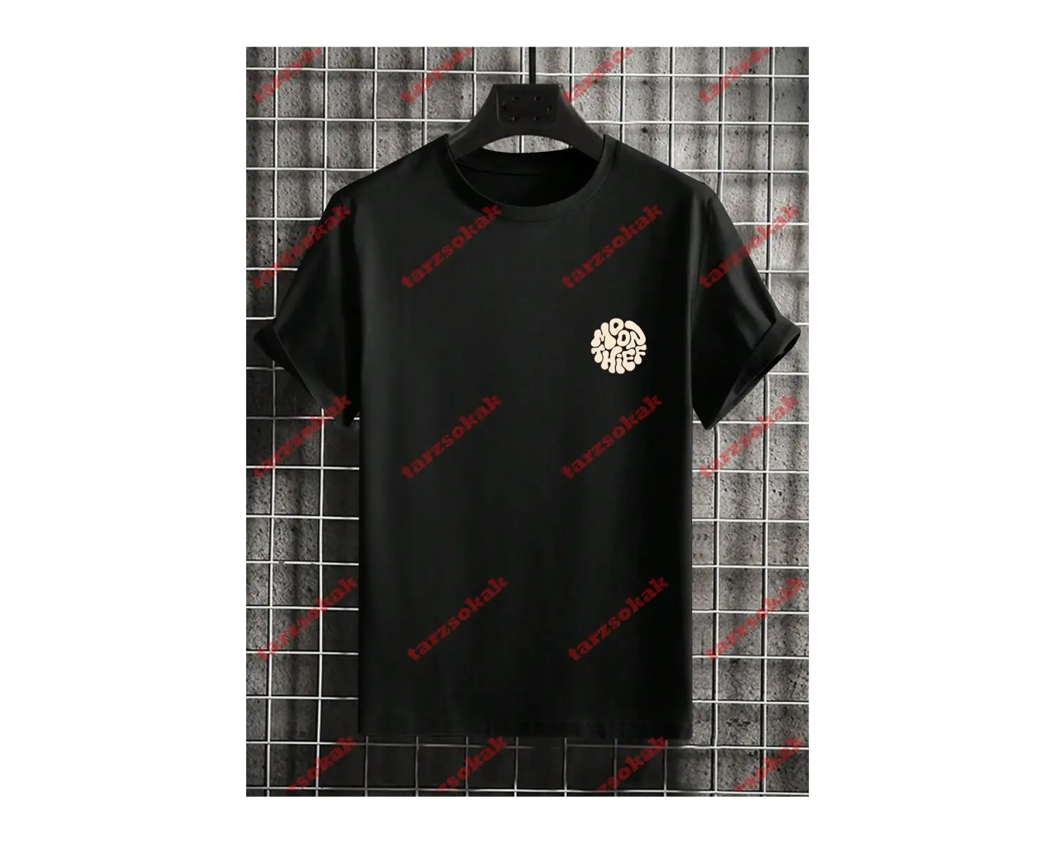 Model 3178 Erkek Yazlık Yuvarlak Yaka Kısa Kollu Günlük Tişört, Yaz