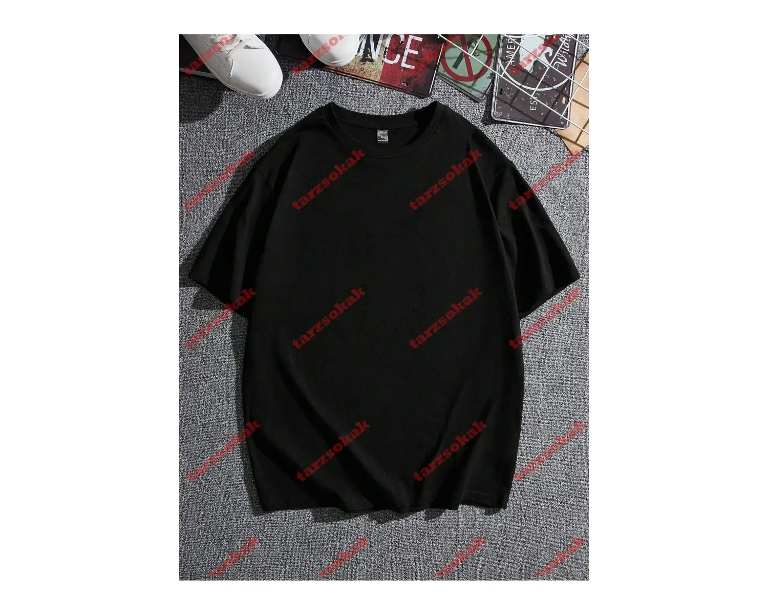 Model 3182 Erkek Yazlık Yuvarlak Yaka Kısa Kollu Günlük Tişört, Yaz