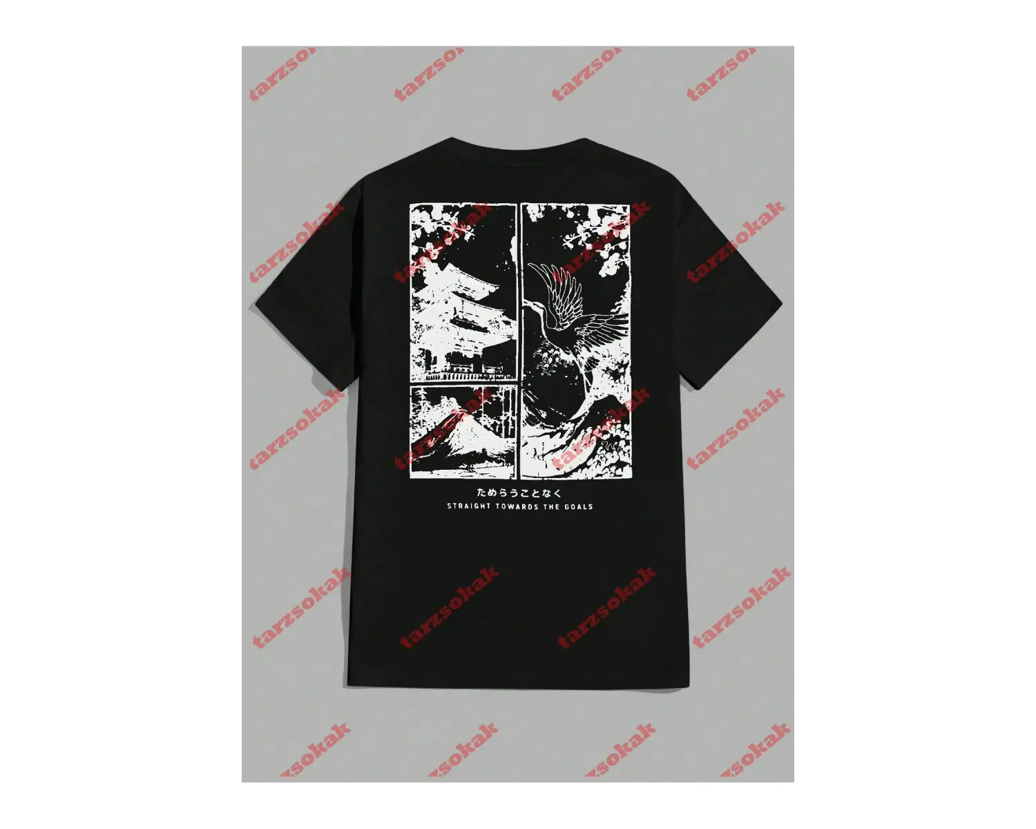 Model 3184 Erkek Yazlık Yuvarlak Yaka Kısa Kollu Günlük Tişört, Yaz