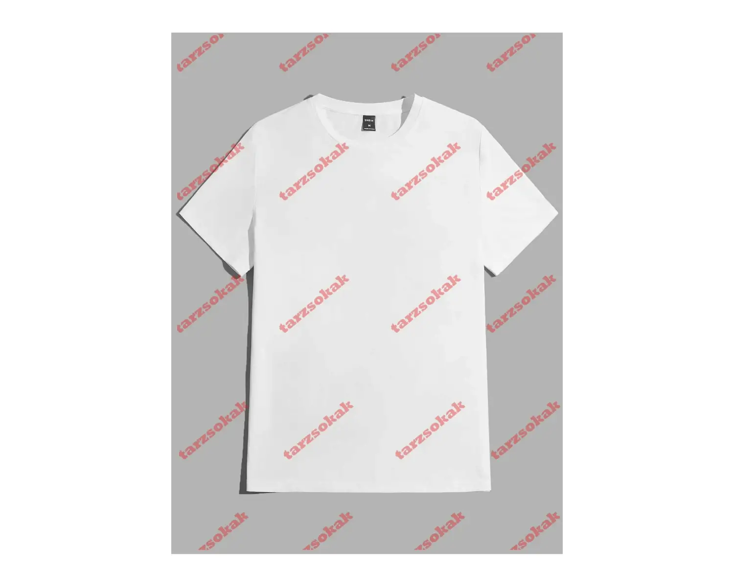 Model 3184 Erkek Yazlık Yuvarlak Yaka Kısa Kollu Günlük Tişört, Yaz