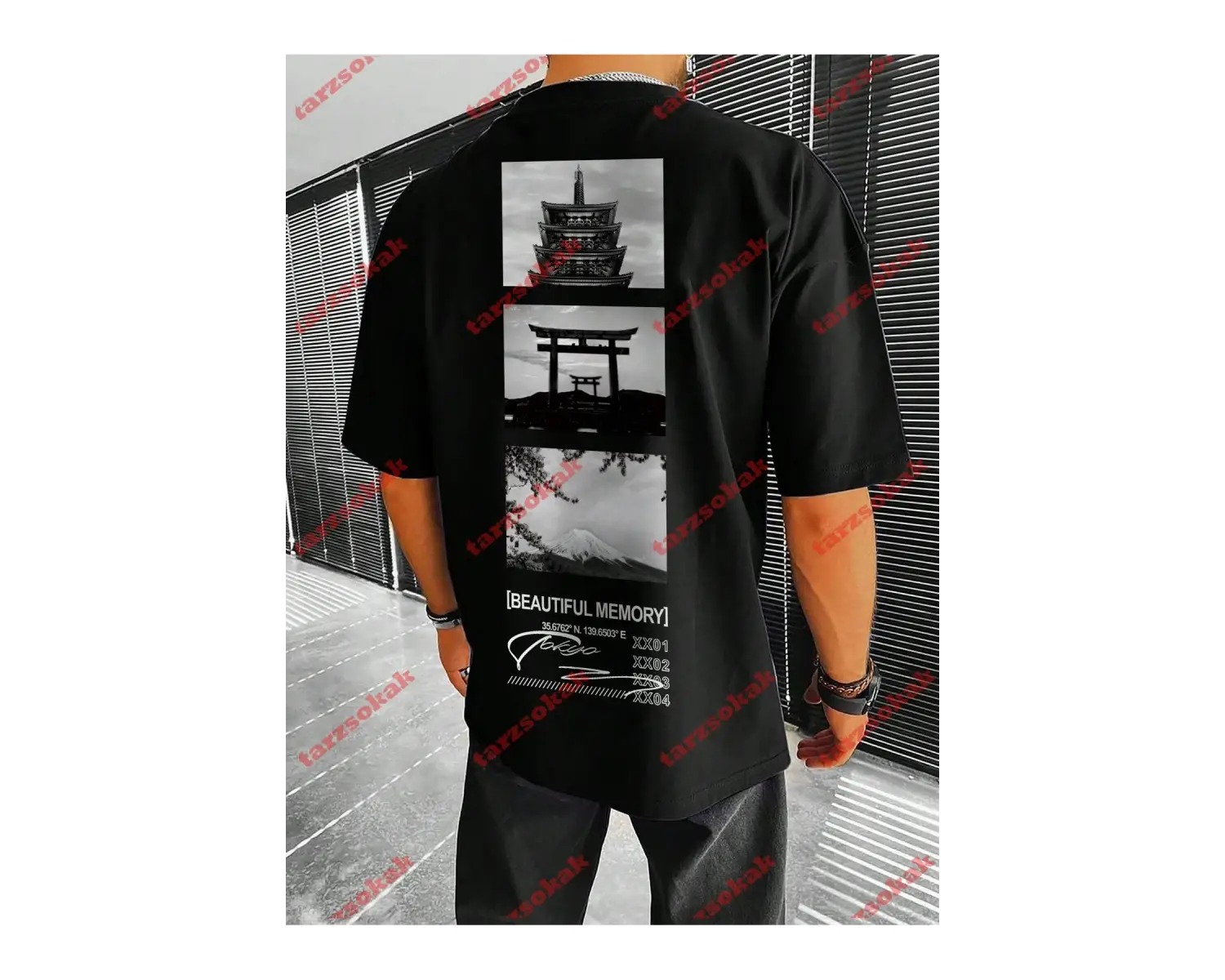 Model 3185 Erkek Yazlık Yuvarlak Yaka Kısa Kollu Günlük Tişört, Yaz