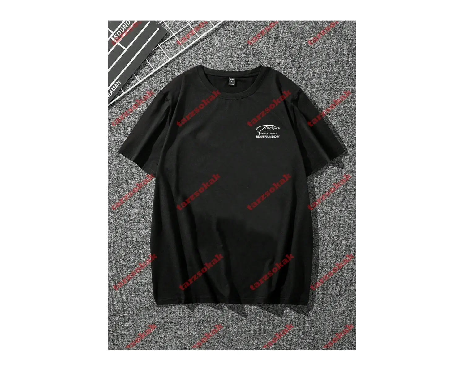 Model 3185 Erkek Yazlık Yuvarlak Yaka Kısa Kollu Günlük Tişört, Yaz