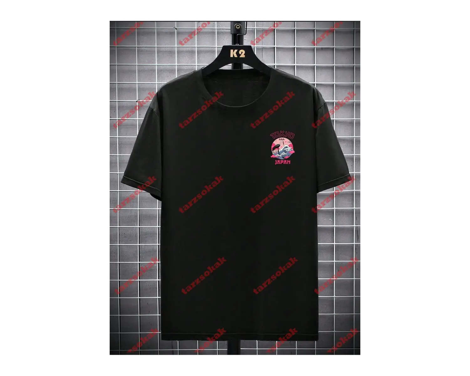 Model 3186 Erkek Yazlık Yuvarlak Yaka Kısa Kollu Günlük Tişört, Yaz