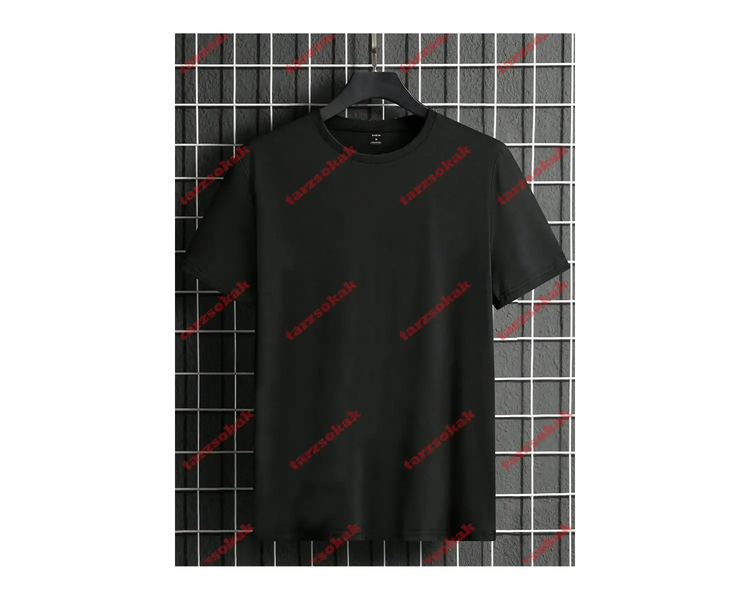 Model 3187 Erkek Yazlık Yuvarlak Yaka Kısa Kollu Günlük Tişört, Yaz