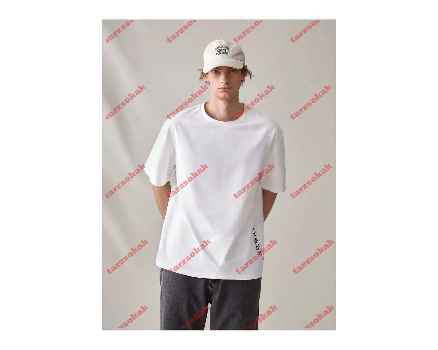 Model 3189 Erkek Yazlık Yuvarlak Yaka Kısa Kollu Günlük Tişört, Yaz