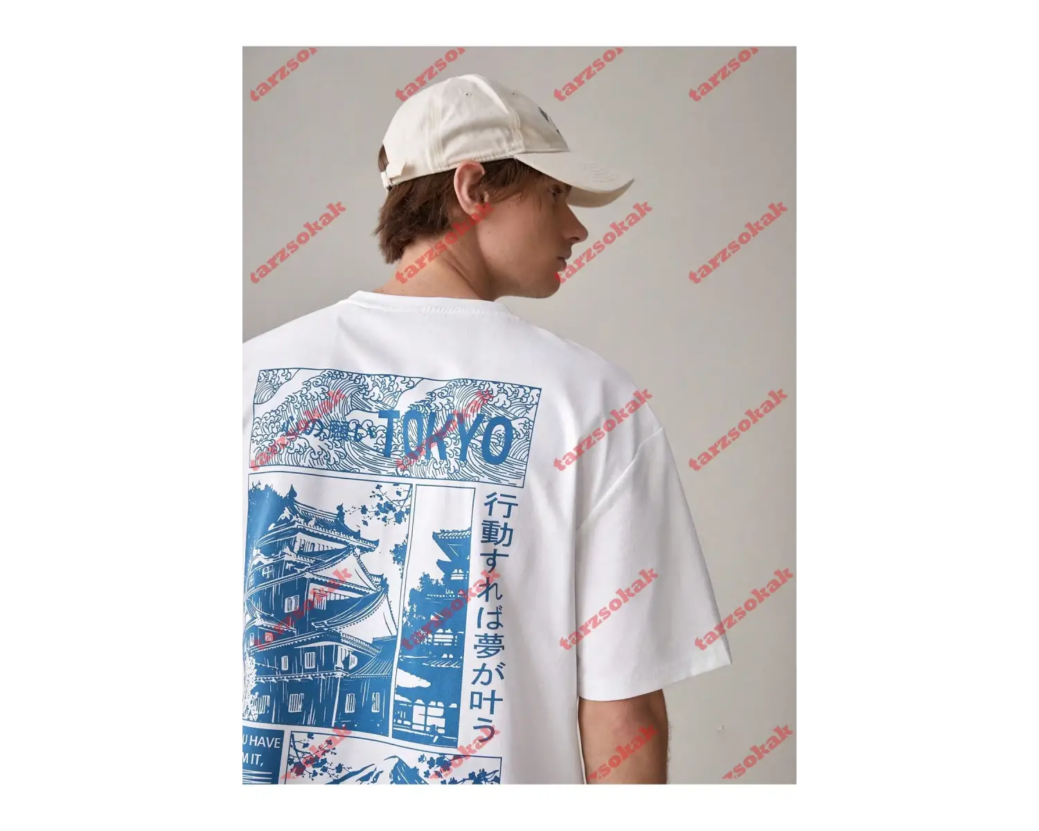 Model 3189 Erkek Yazlık Yuvarlak Yaka Kısa Kollu Günlük Tişört, Yaz