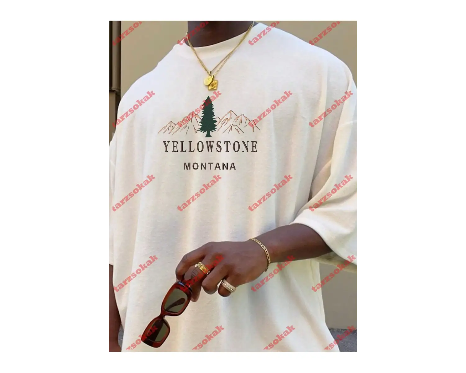 Model 3192 Erkek Yazlık Yuvarlak Yaka Kısa Kollu Günlük Tişört, Yaz