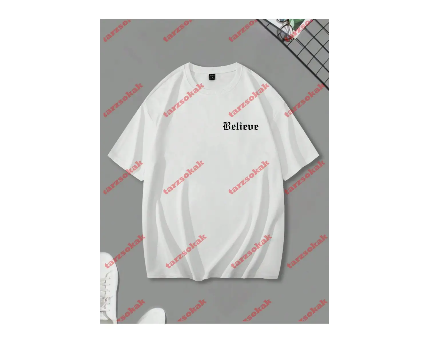 Model 3194 Erkek Yazlık Yuvarlak Yaka Kısa Kollu Günlük Tişört, Yaz