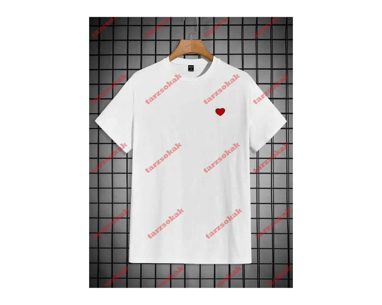 Model 3195 Erkek Yazlık Yuvarlak Yaka Kısa Kollu Günlük Tişört, Yaz