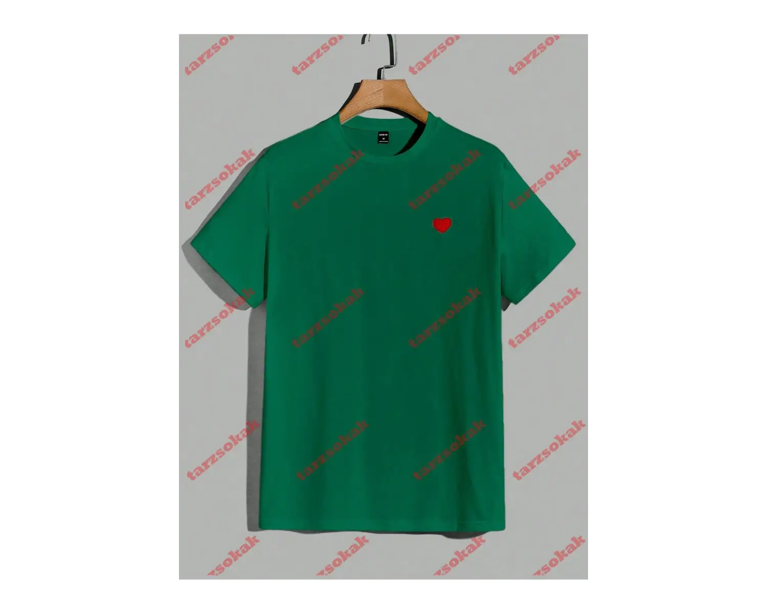 Model 3195 Erkek Yazlık Yuvarlak Yaka Kısa Kollu Günlük Tişört, Yaz