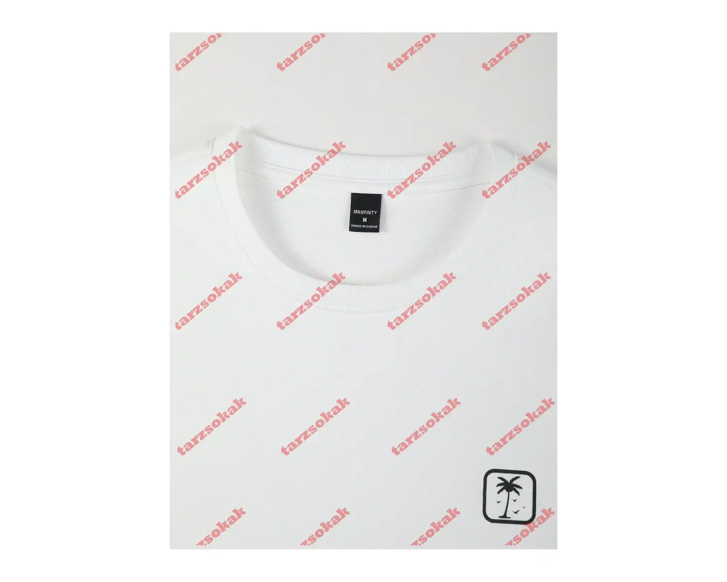 Model 3196 Erkek Yazlık Yuvarlak Yaka Kısa Kollu Günlük Tişört, Yaz