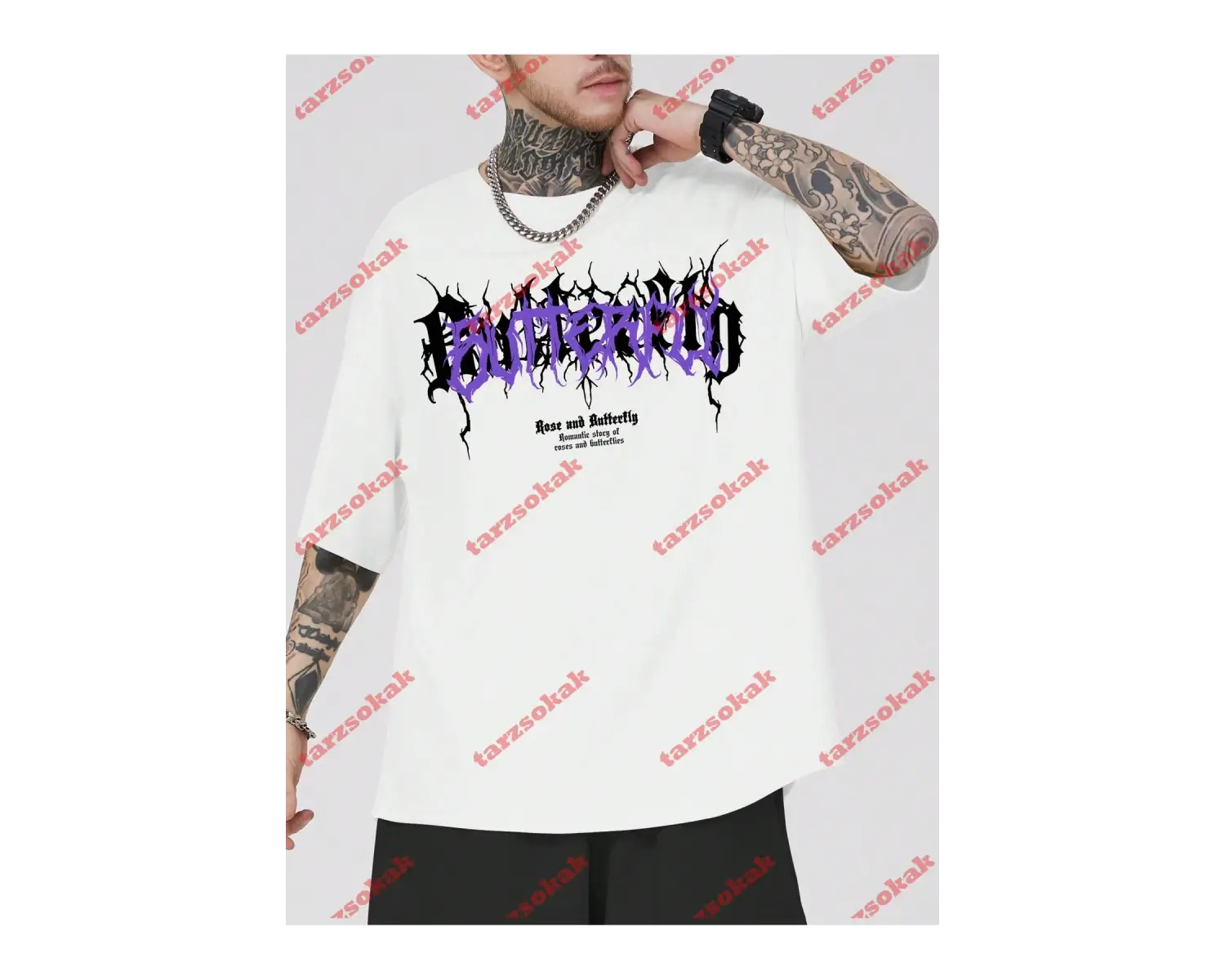 Model 3205 Erkek Yazlık Yuvarlak Yaka Kısa Kollu Günlük Tişört, Yaz