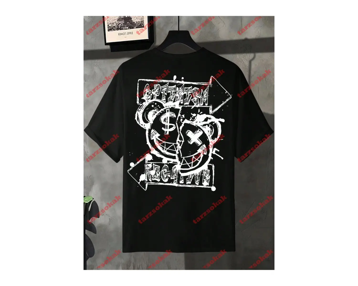 Model 3207 Erkek Yazlık Yuvarlak Yaka Kısa Kollu Günlük Tişört, Yaz