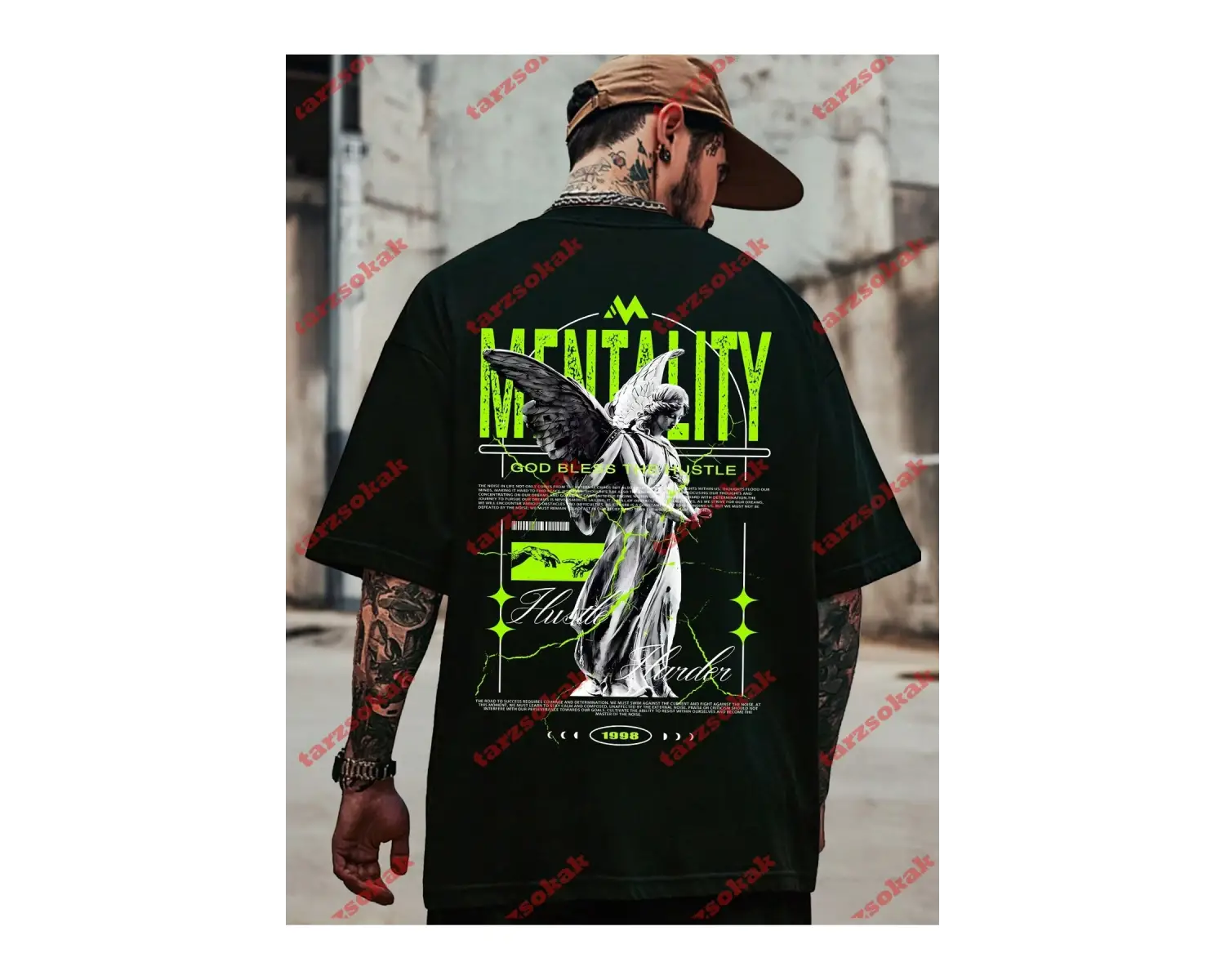 Model 3210 Erkek Yazlık Yuvarlak Yaka Kısa Kollu Günlük Tişört, Yaz