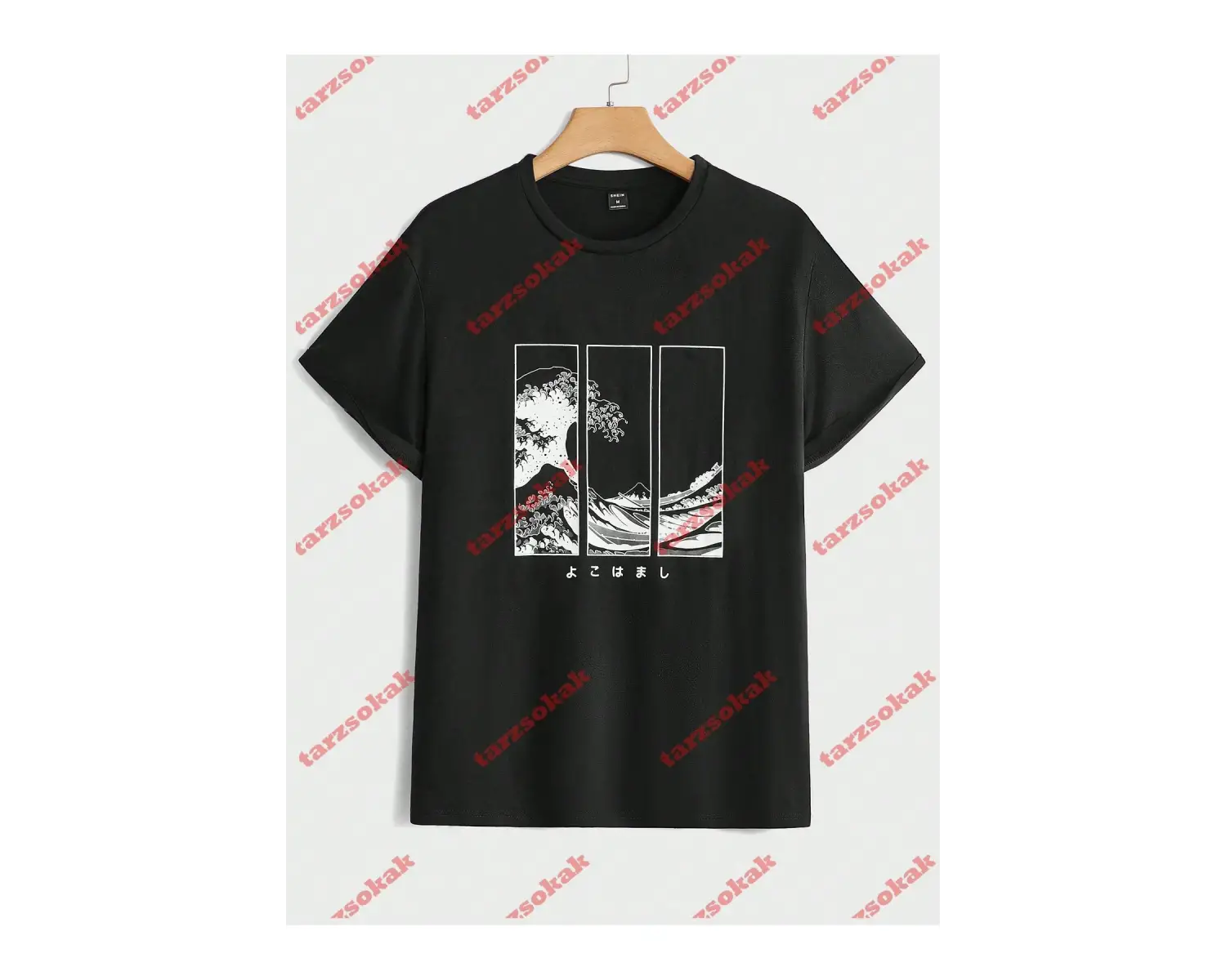 Model 3213 Erkek Yazlık Yuvarlak Yaka Kısa Kollu Günlük Tişört, Yaz