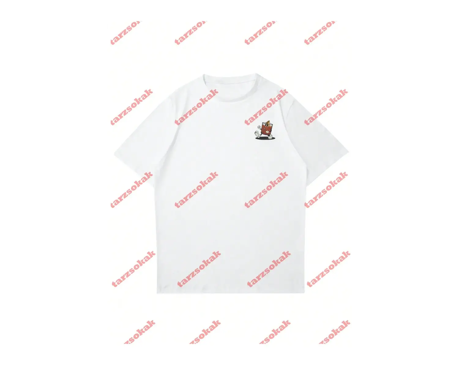 Model 3215 Erkek Yazlık Yuvarlak Yaka Kısa Kollu Günlük Tişört, Yaz