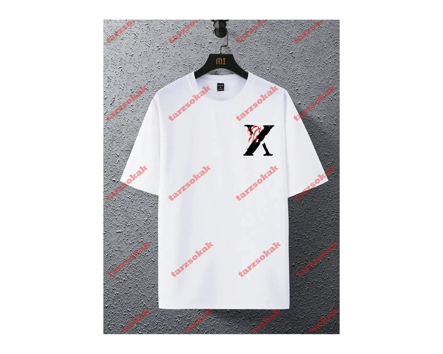 Model 3217 Erkek Yazlık Yuvarlak Yaka Kısa Kollu Günlük Tişört, Yaz