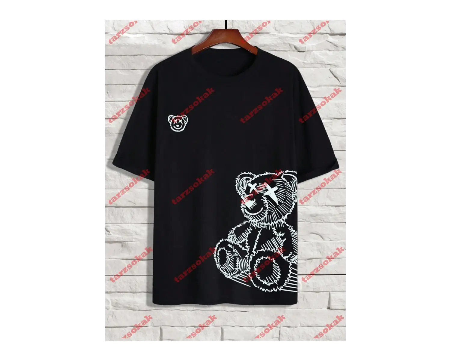 Model 3218 Erkek Yazlık Yuvarlak Yaka Kısa Kollu Günlük Tişört, Yaz