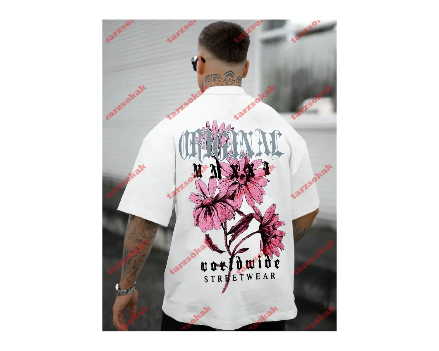 Model 3219 Erkek Yazlık Yuvarlak Yaka Kısa Kollu Günlük Tişört, Yaz