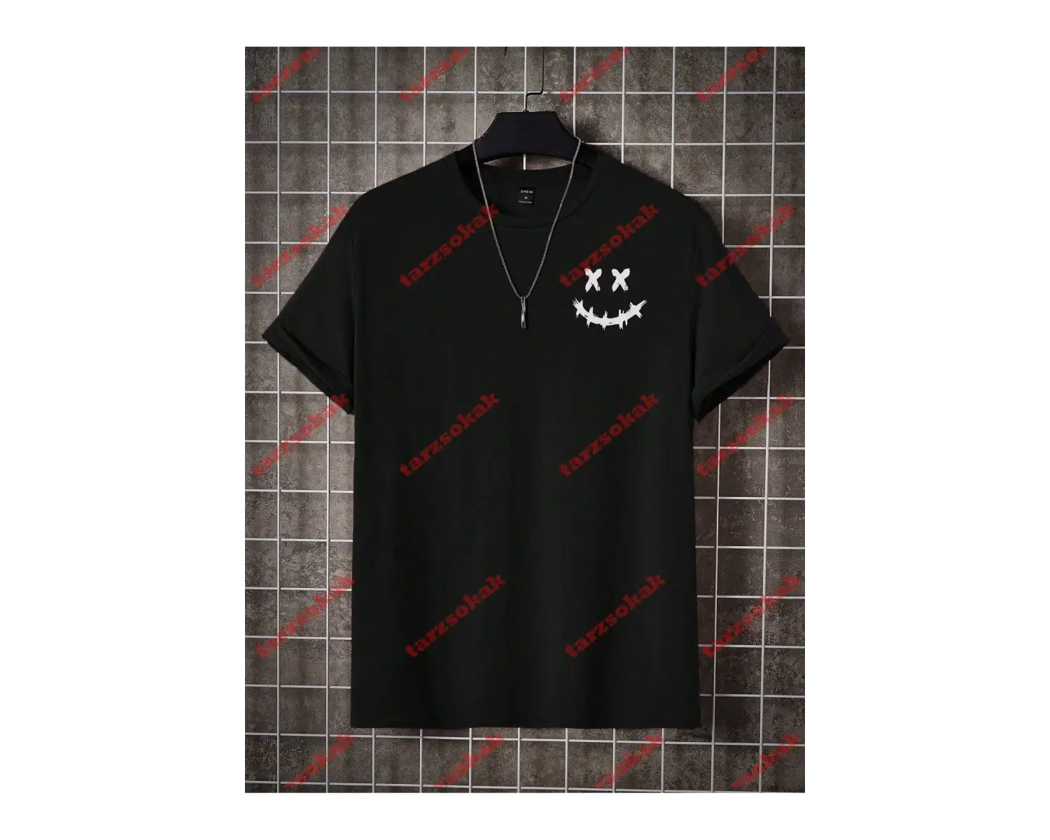 Model 3220 Erkek Yazlık Yuvarlak Yaka Kısa Kollu Günlük Tişört, Yaz