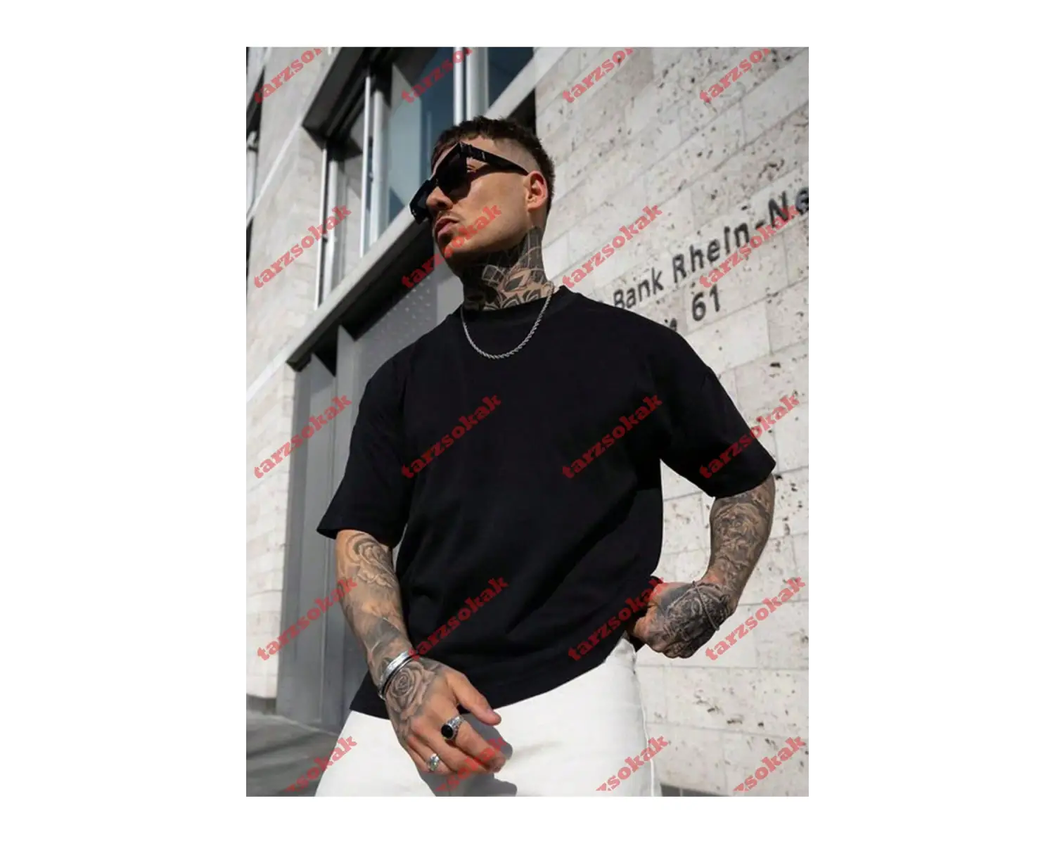 Model 3221 Erkek Yazlık Yuvarlak Yaka Kısa Kollu Günlük Tişört, Yaz