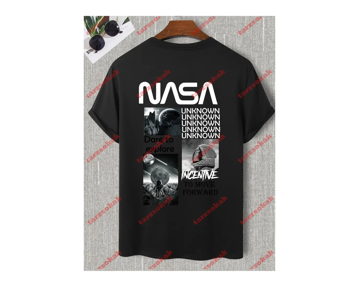 Model 3222 Erkek Yazlık Yuvarlak Yaka Kısa Kollu Günlük Tişört, Yaz