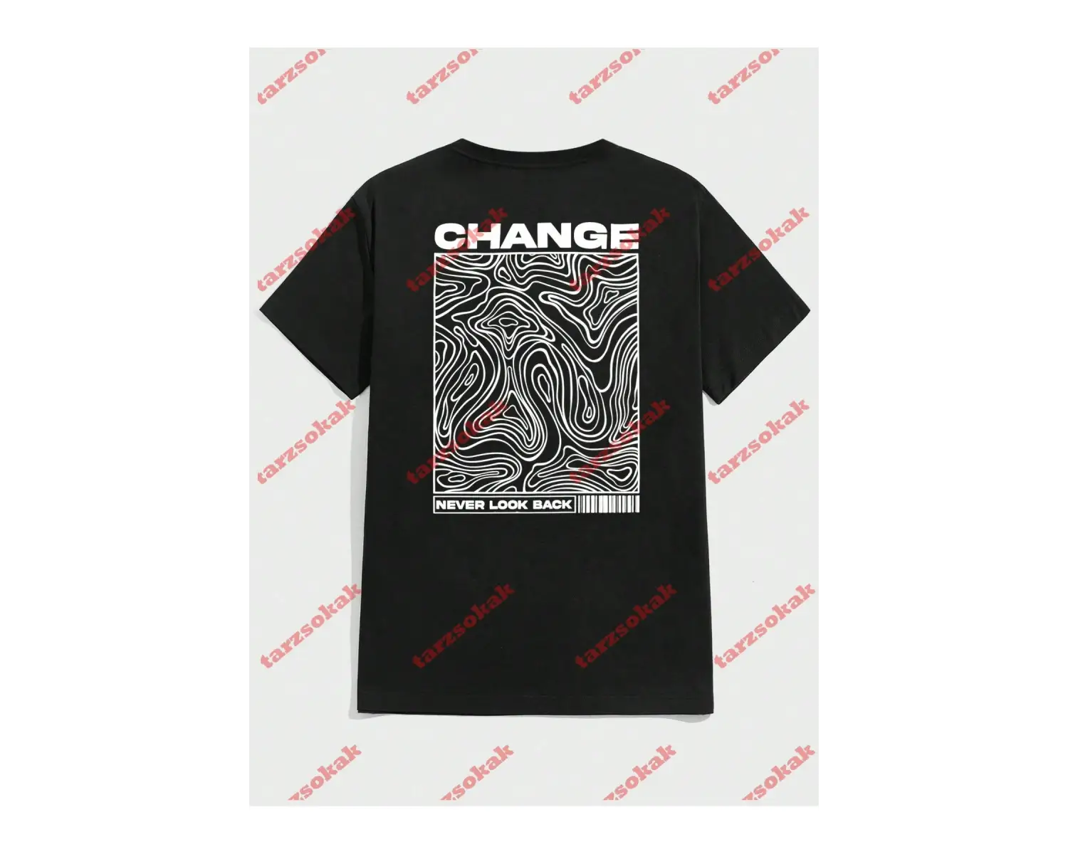 Model 3229 Erkek Yazlık Yuvarlak Yaka Kısa Kollu Günlük Tişört, Yaz