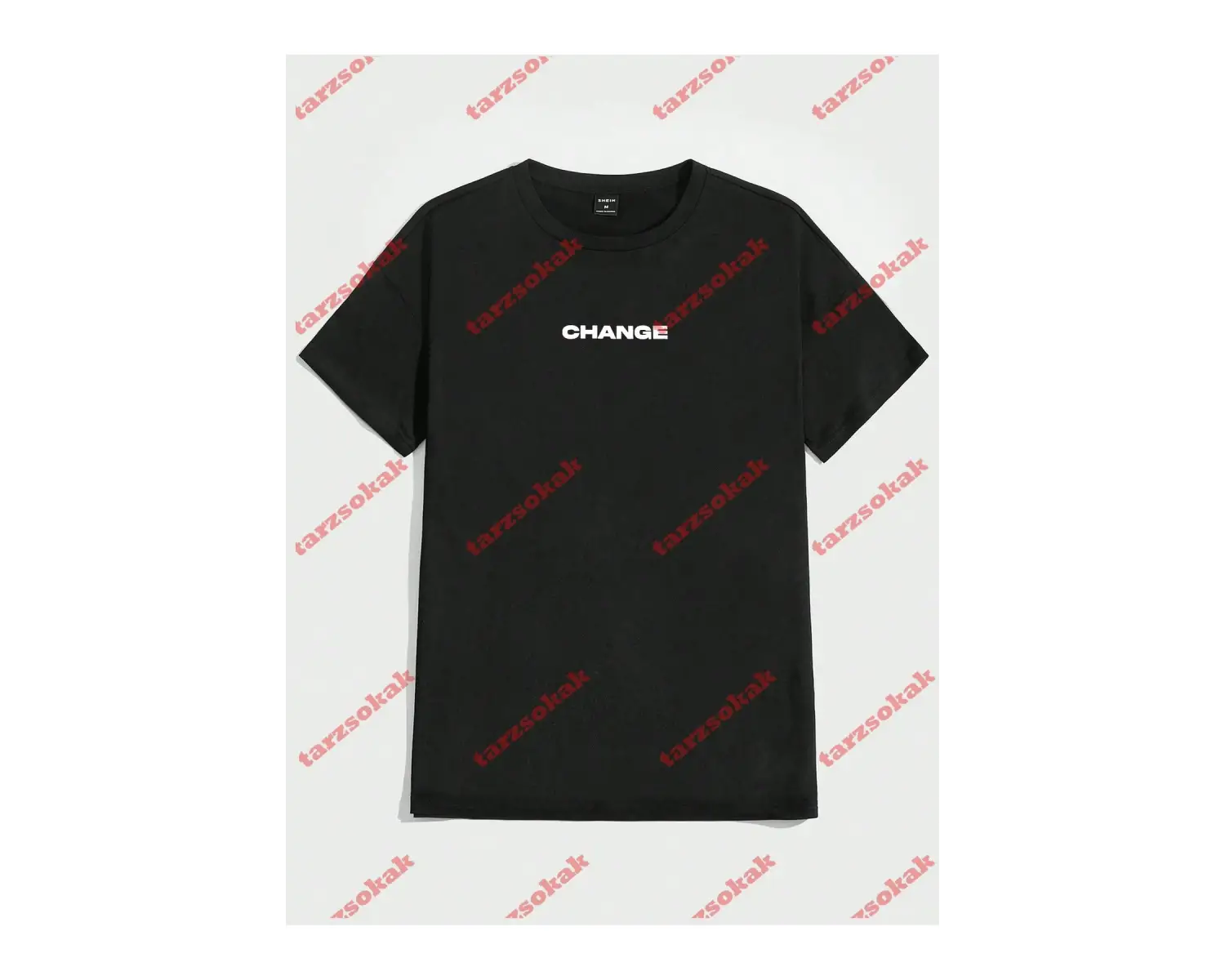 Model 3229 Erkek Yazlık Yuvarlak Yaka Kısa Kollu Günlük Tişört, Yaz