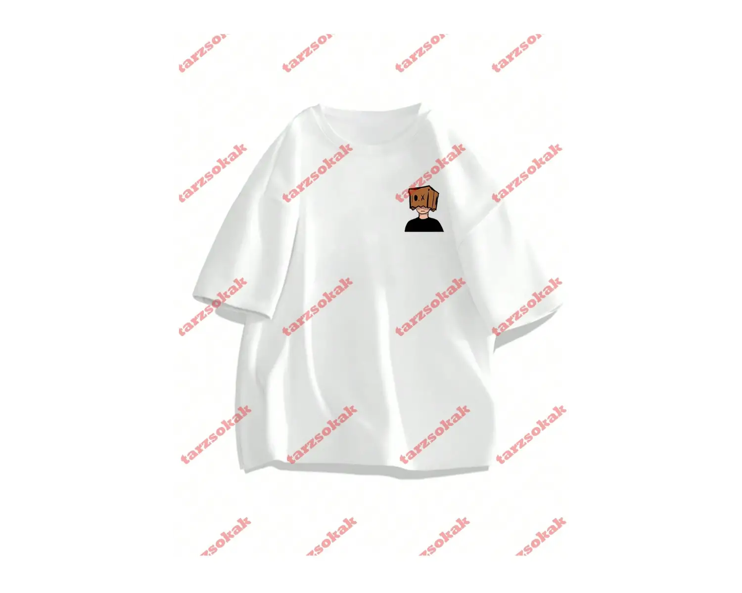 Model 3230 Erkek Yazlık Yuvarlak Yaka Kısa Kollu Günlük Tişört, Yaz