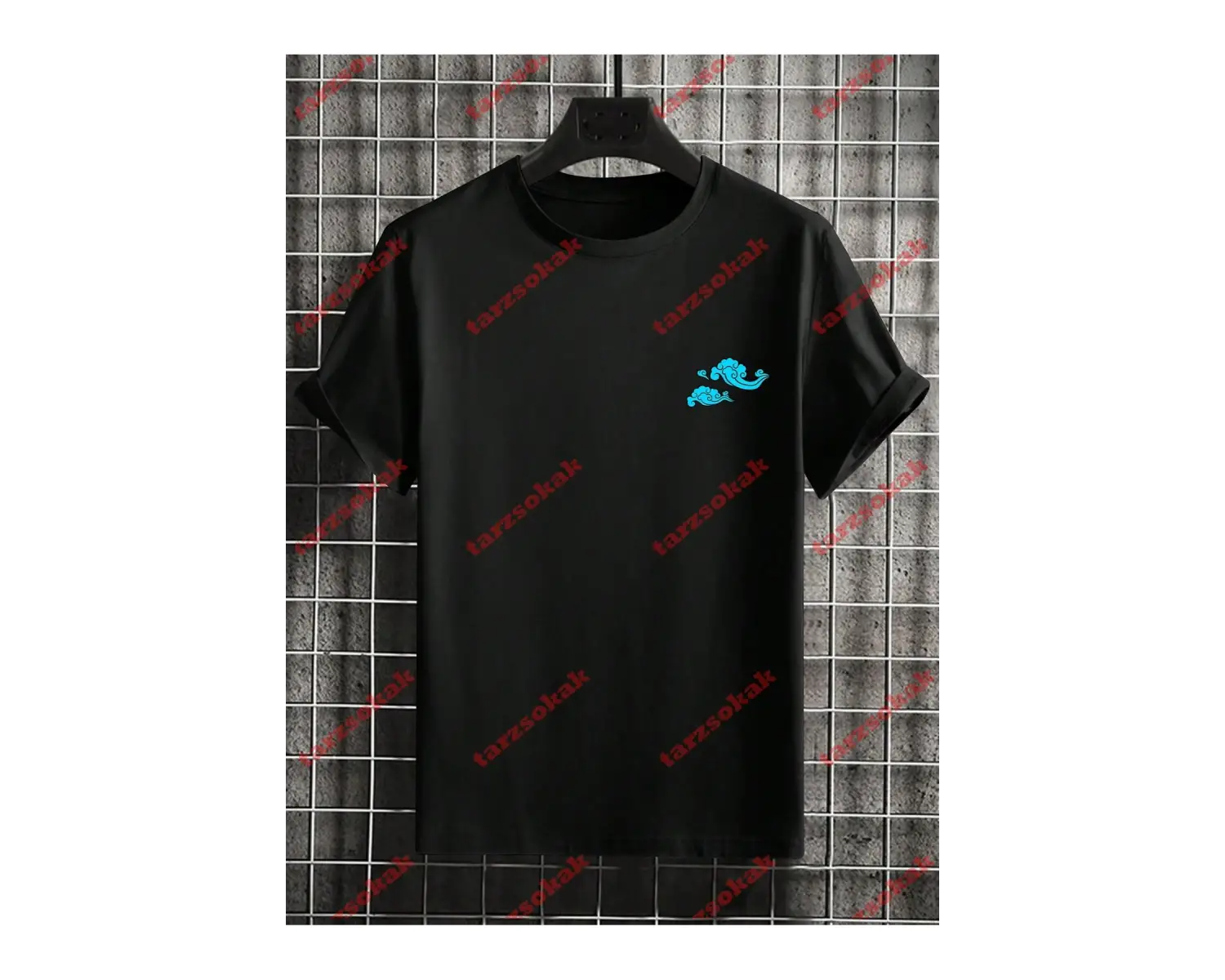 Model 3236 Erkek Yazlık Yuvarlak Yaka Kısa Kollu Günlük Tişört, Yaz