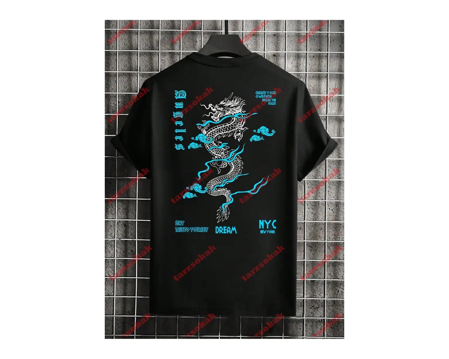 Model 3236 Erkek Yazlık Yuvarlak Yaka Kısa Kollu Günlük Tişört, Yaz