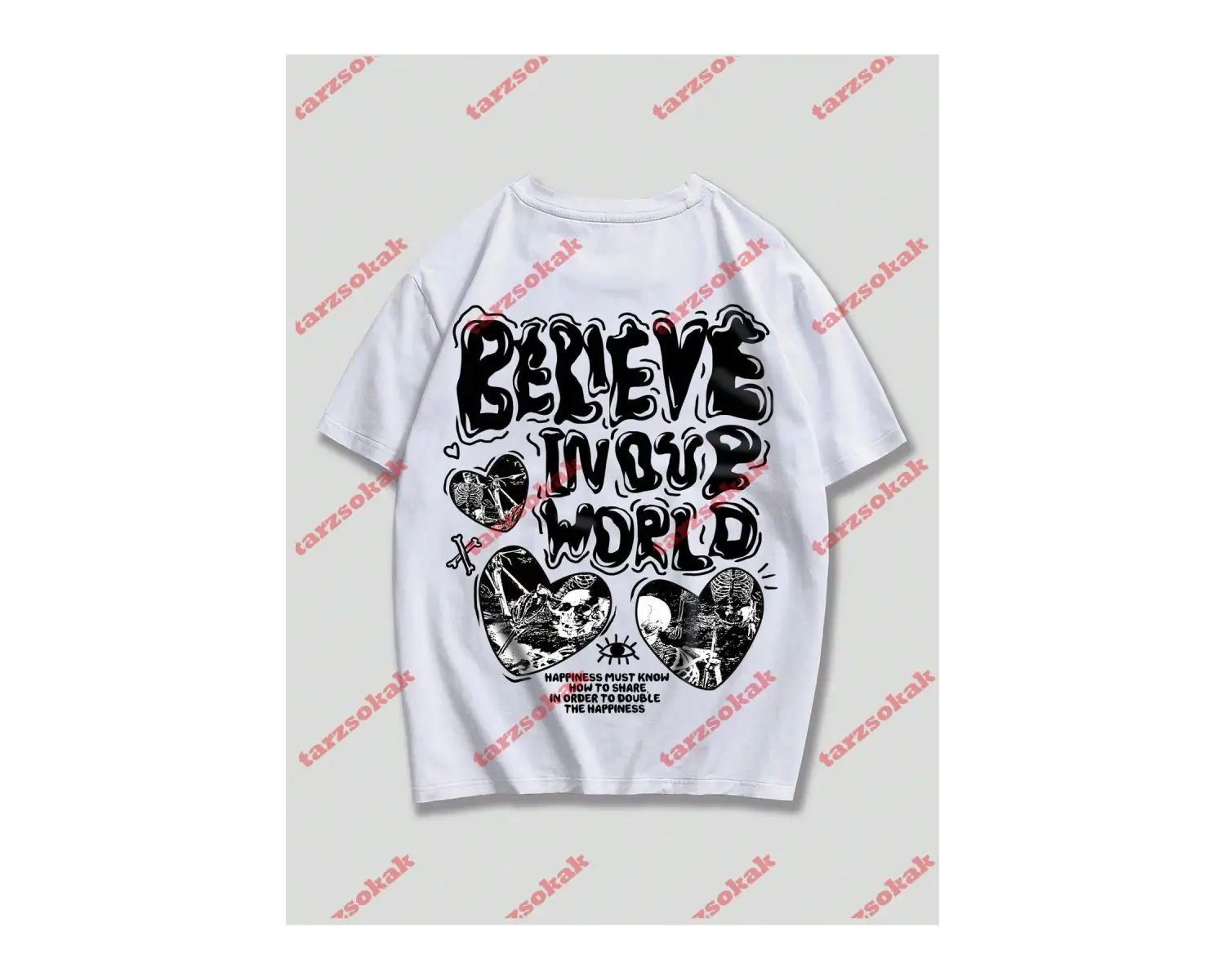 Model 3237 Erkek Yazlık Yuvarlak Yaka Kısa Kollu Günlük Tişört, Yaz