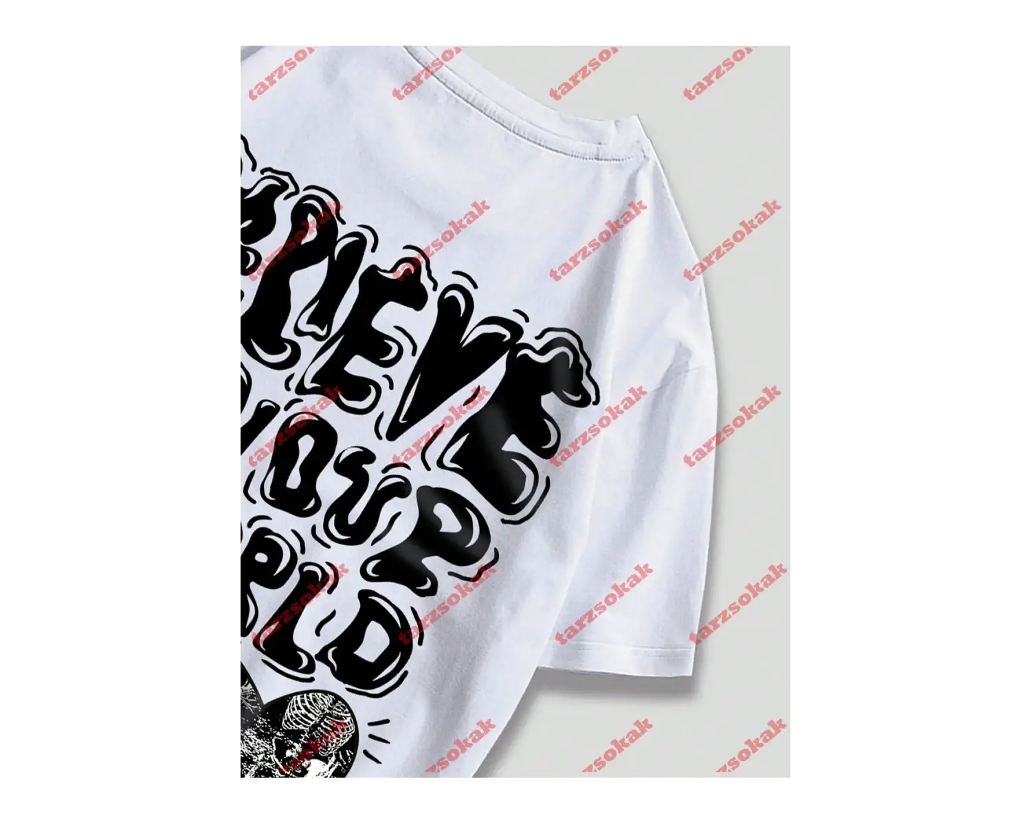 Model 3237 Erkek Yazlık Yuvarlak Yaka Kısa Kollu Günlük Tişört, Yaz