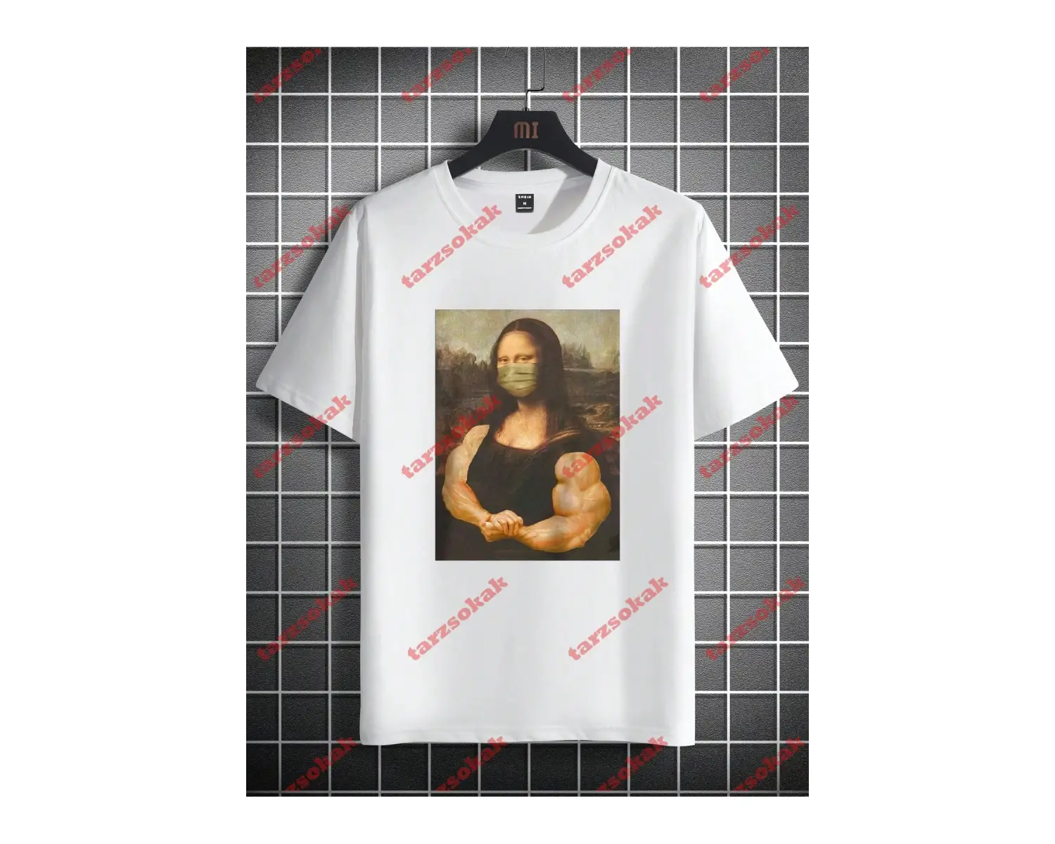 Model 3239 Erkek Yazlık Yuvarlak Yaka Kısa Kollu Günlük Tişört, Yaz