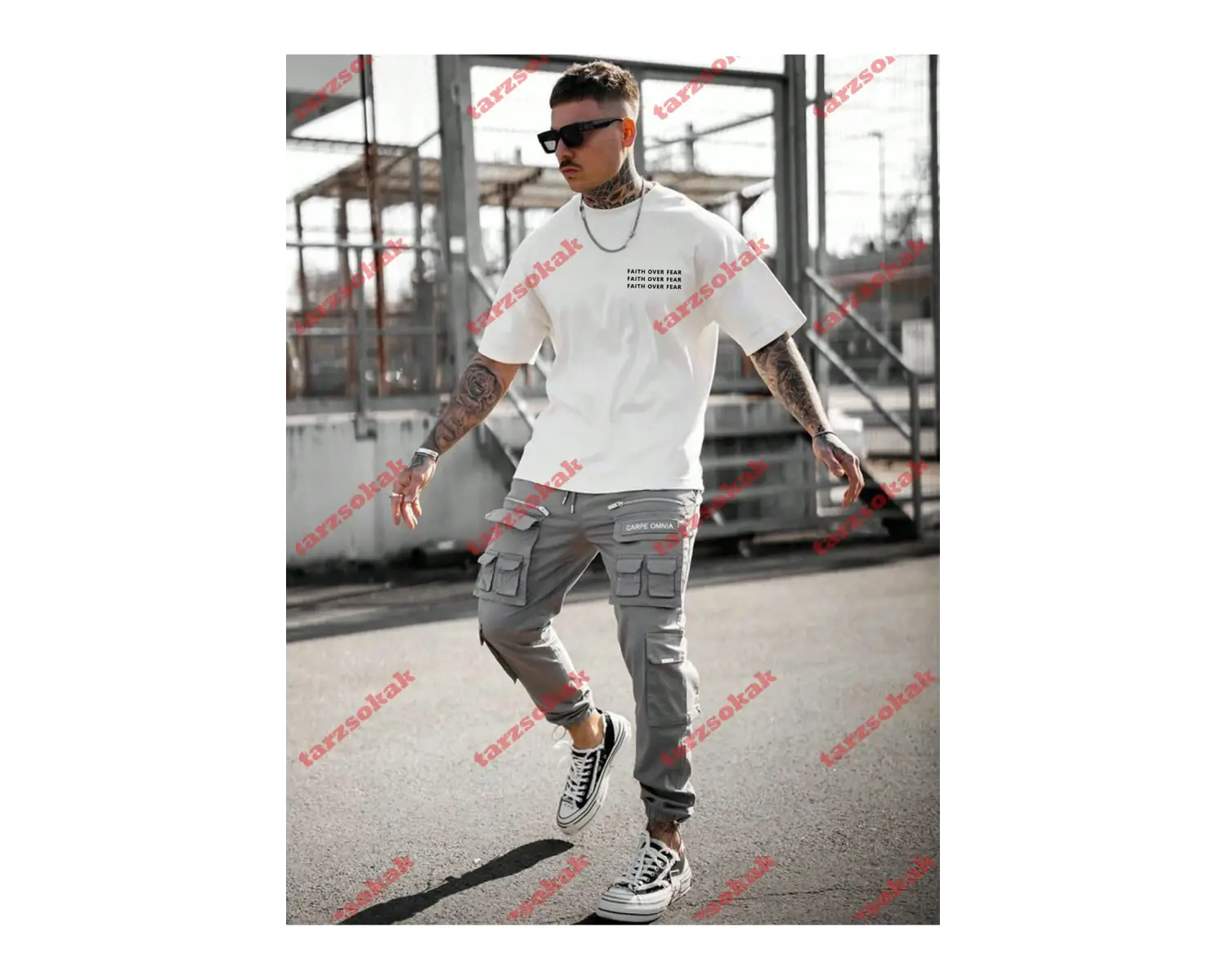 Model 3242 Erkek Yazlık Yuvarlak Yaka Kısa Kollu Günlük Tişört, Yaz