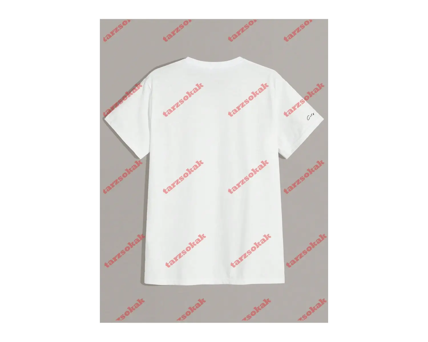 Model 3250 Erkek Yazlık Yuvarlak Yaka Kısa Kollu Günlük Tişört, Yaz