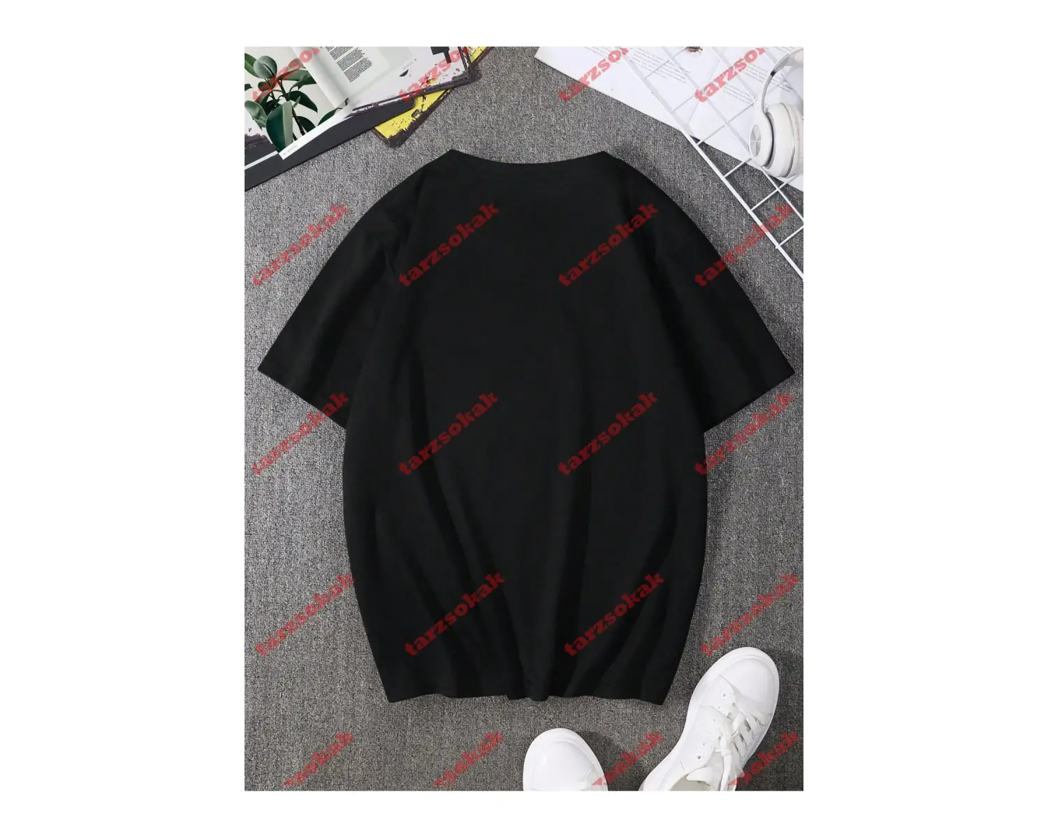 Model 3255 Erkek Yazlık Yuvarlak Yaka Kısa Kollu Günlük Tişört, Yaz